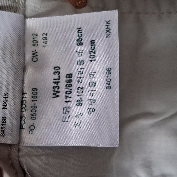 Levis 511 men's size 34 X 30 light grey denim jeans - Picture 4 of 4